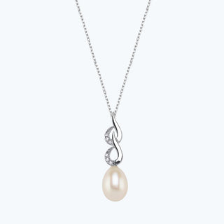 Pearl Infinity Gold Necklace