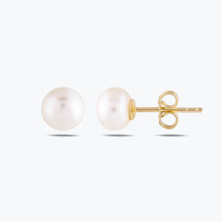 Pearl Gold Earrings