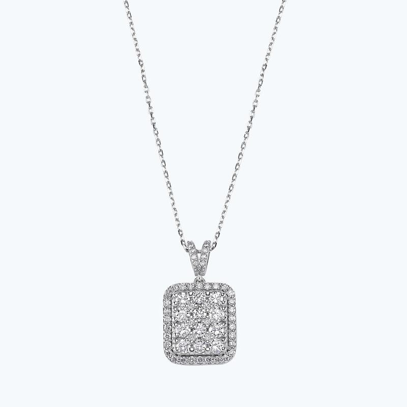 Baguette Diamantkette