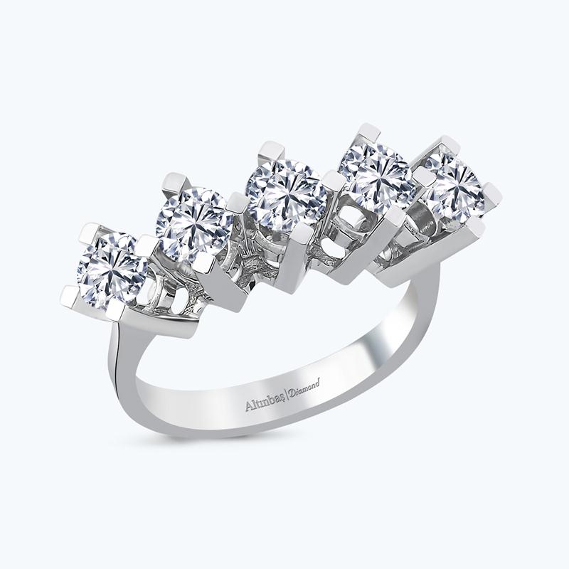Five Stone Diamond Ring