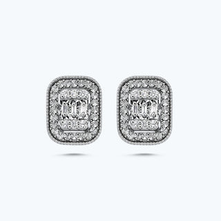 Baguette Diamond Earrings