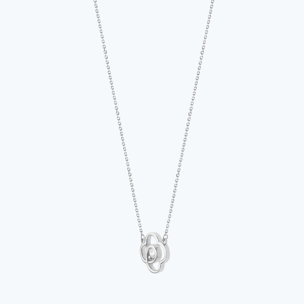 Flower Diamond Necklace