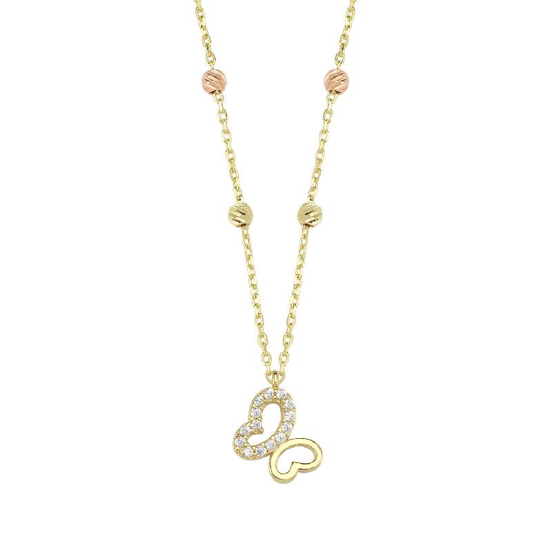 Butterfly Gold Necklace
