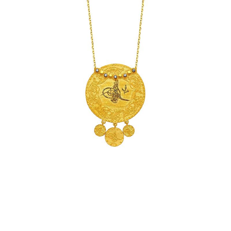22K Tugra Gold Necklace
