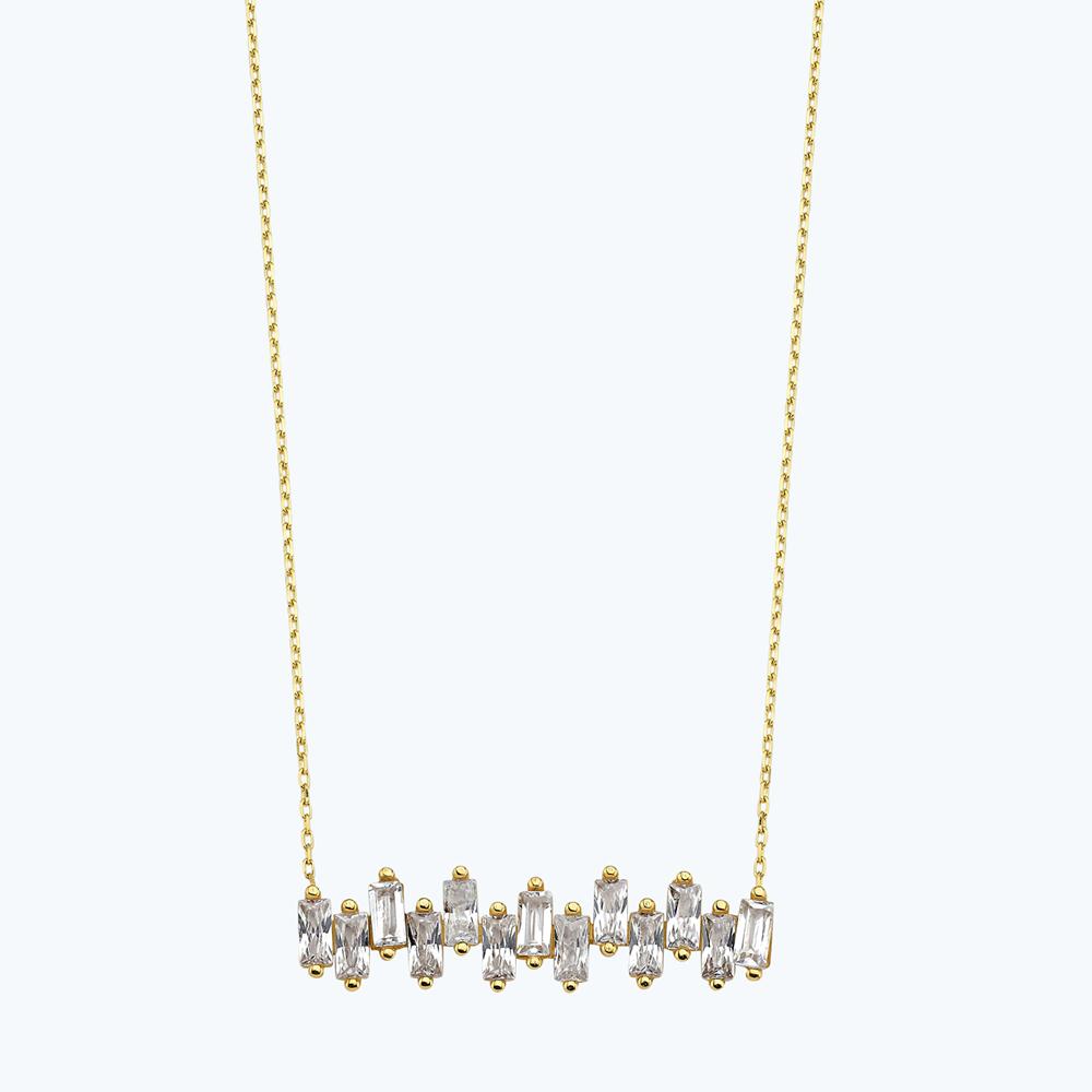 Collier Or Baguette