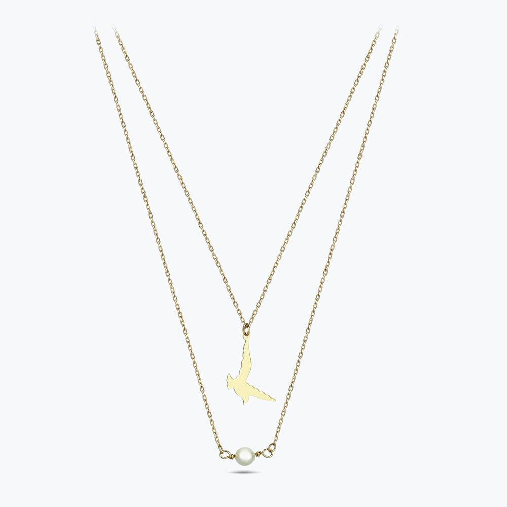 Bird Gold Necklace