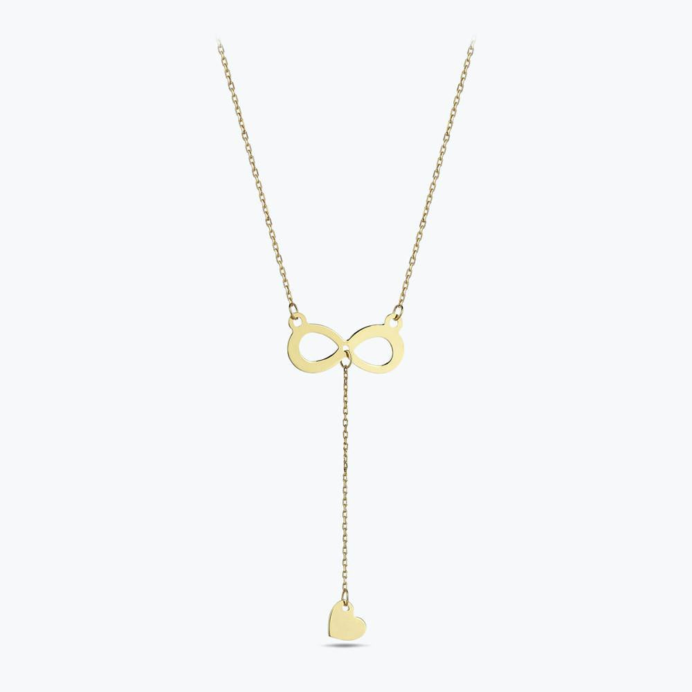 Collier Or Coeur Infini