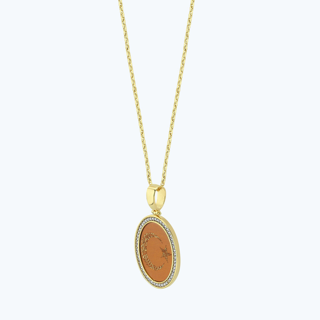 Mond Stern Goldkette