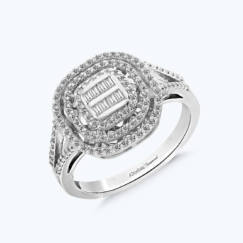 Baguette Diamantring