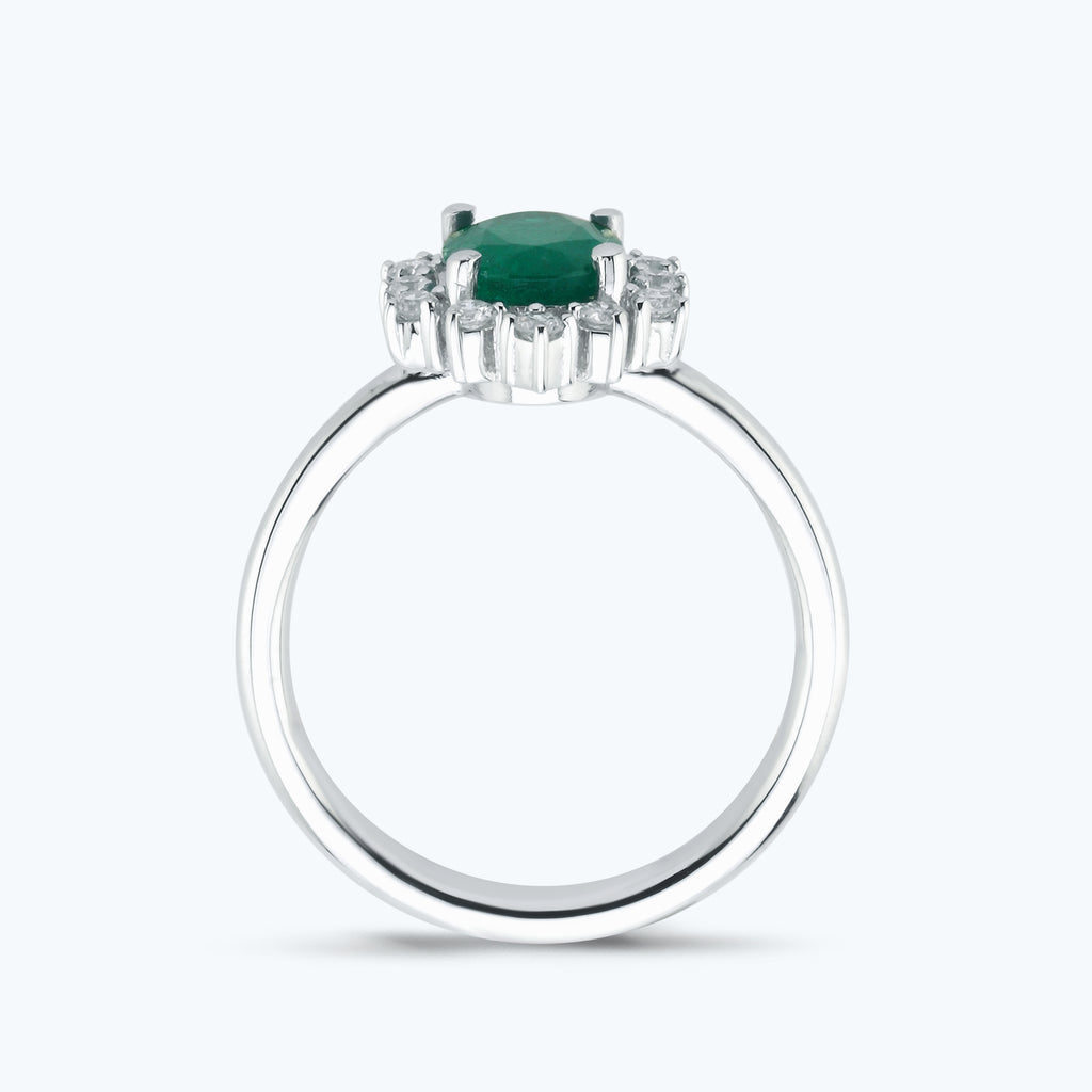 Bague Diamant Emerald