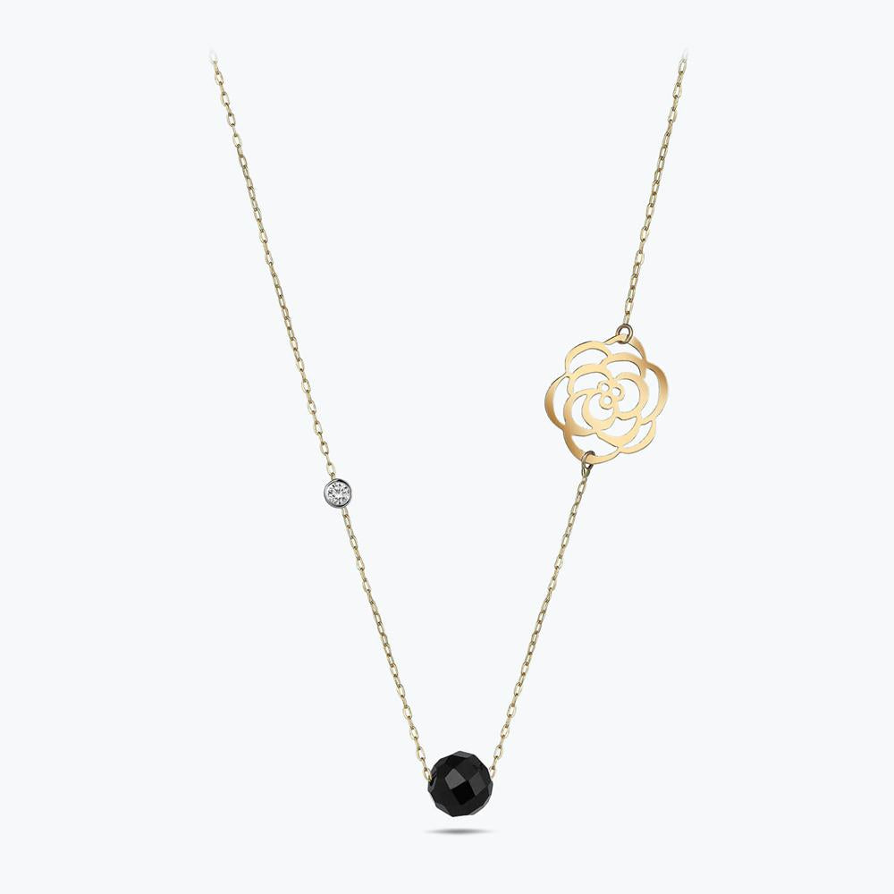 Diamantkette Rose 
