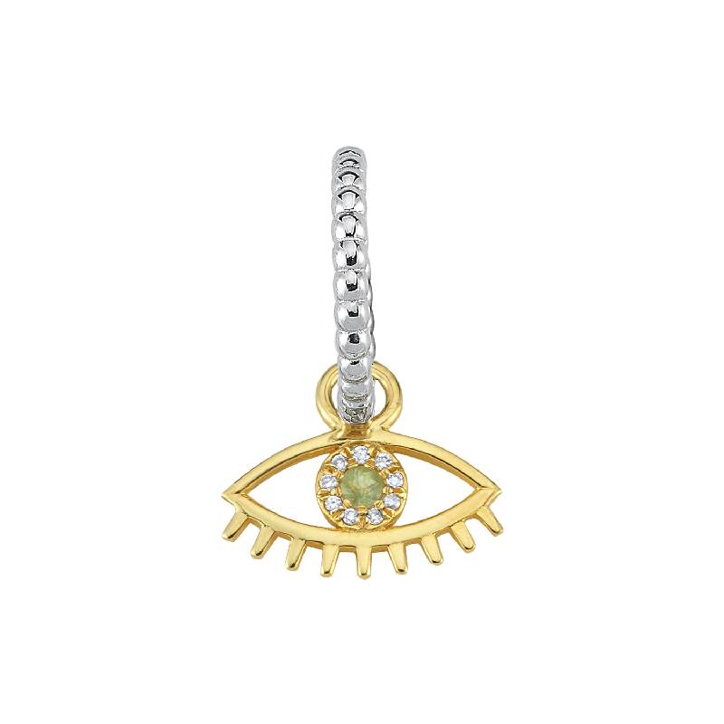 Auge Einhezer Diamantohrring