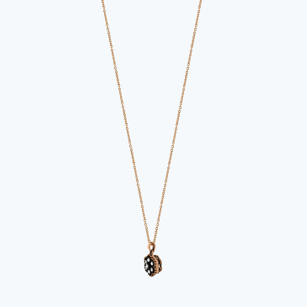 Rosenschliff Blume Diamantkette