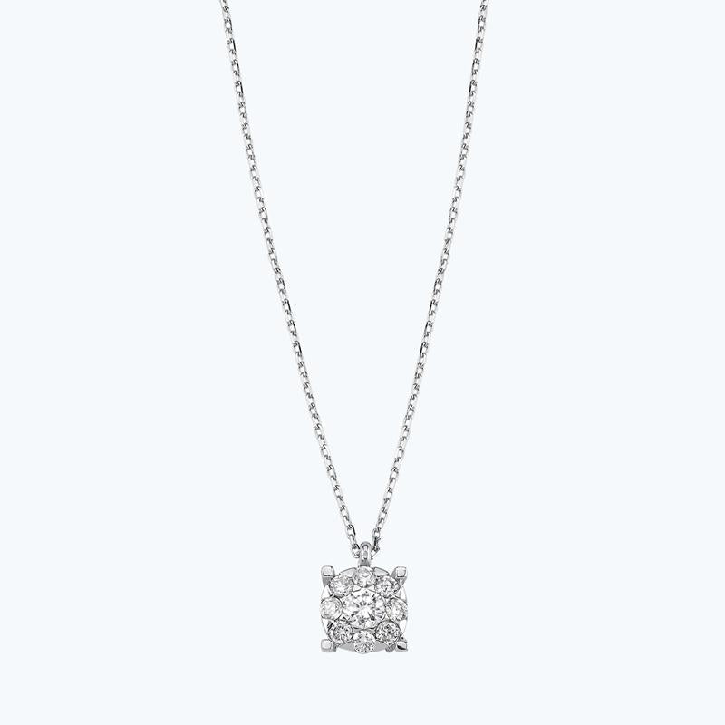 Solitaire Diamond Necklace