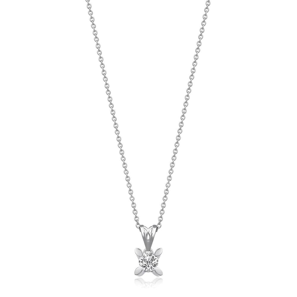 Solitaire Diamond Necklace