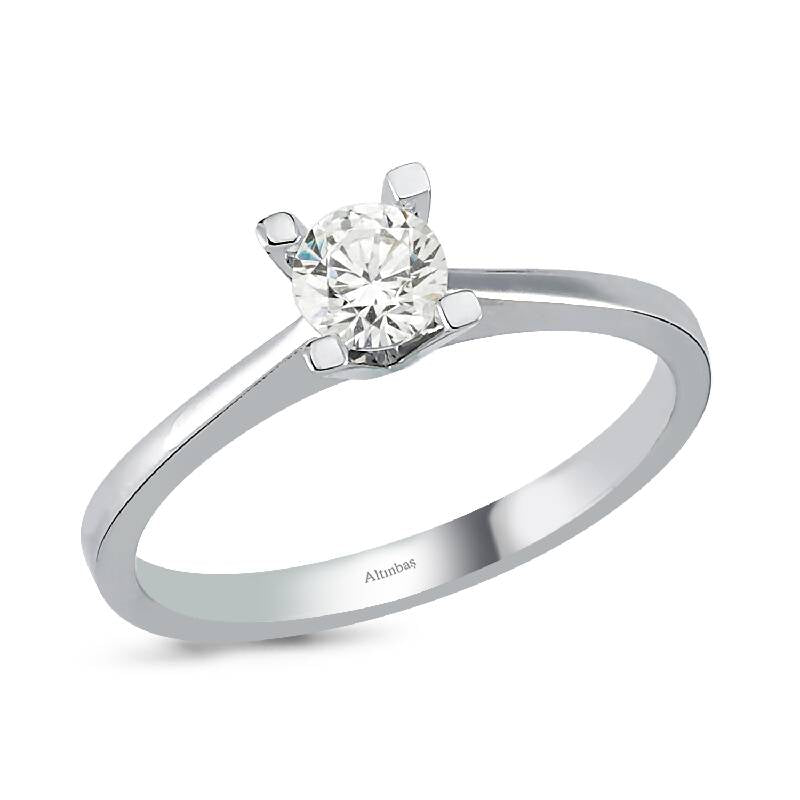 Bague Or Solitaire