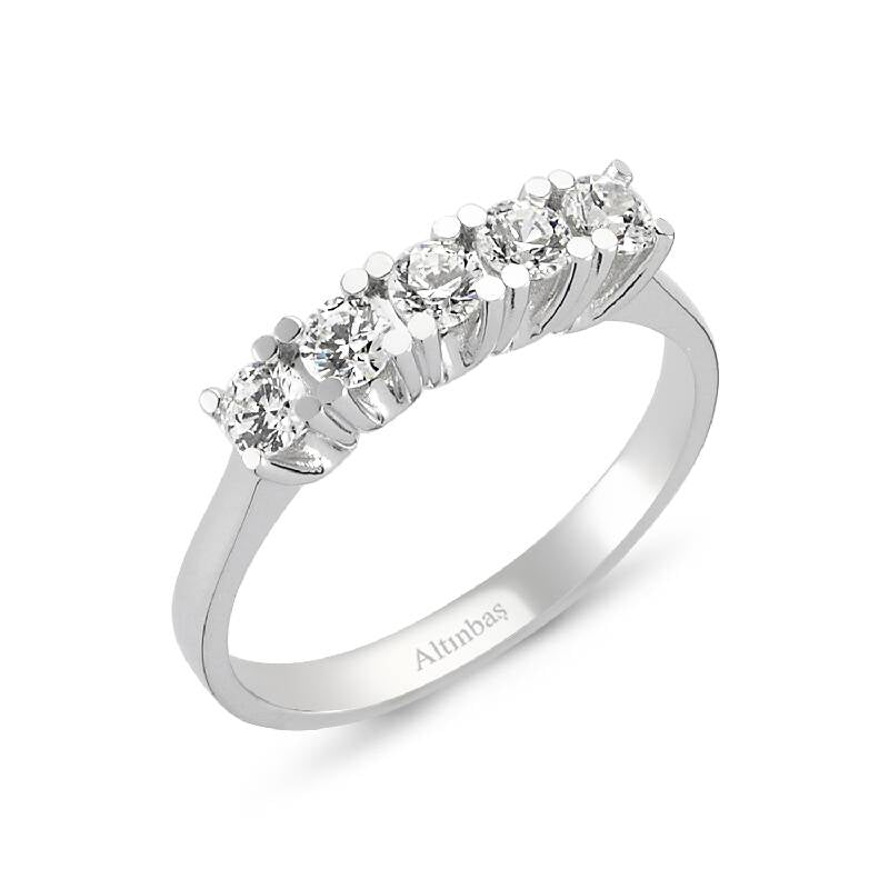 Five Stone Gold Ring