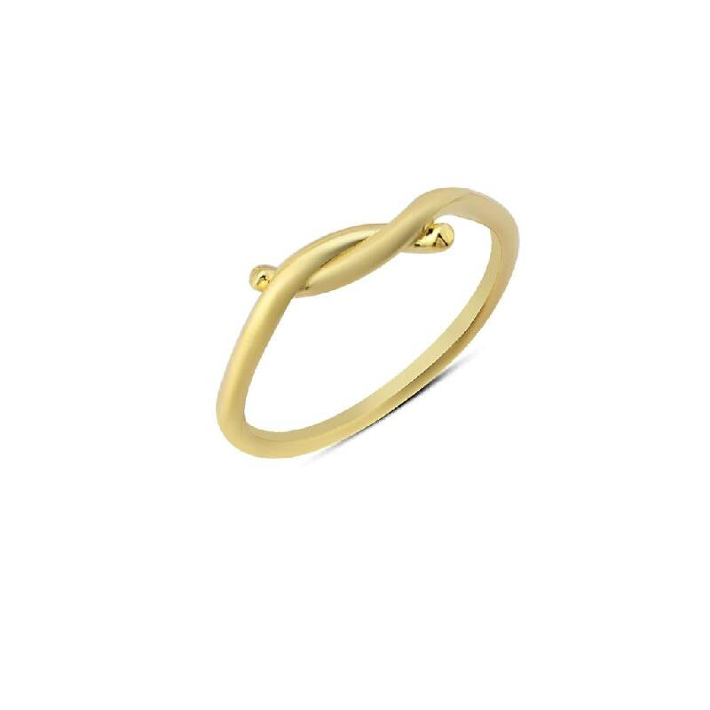 Knot Gold Ring