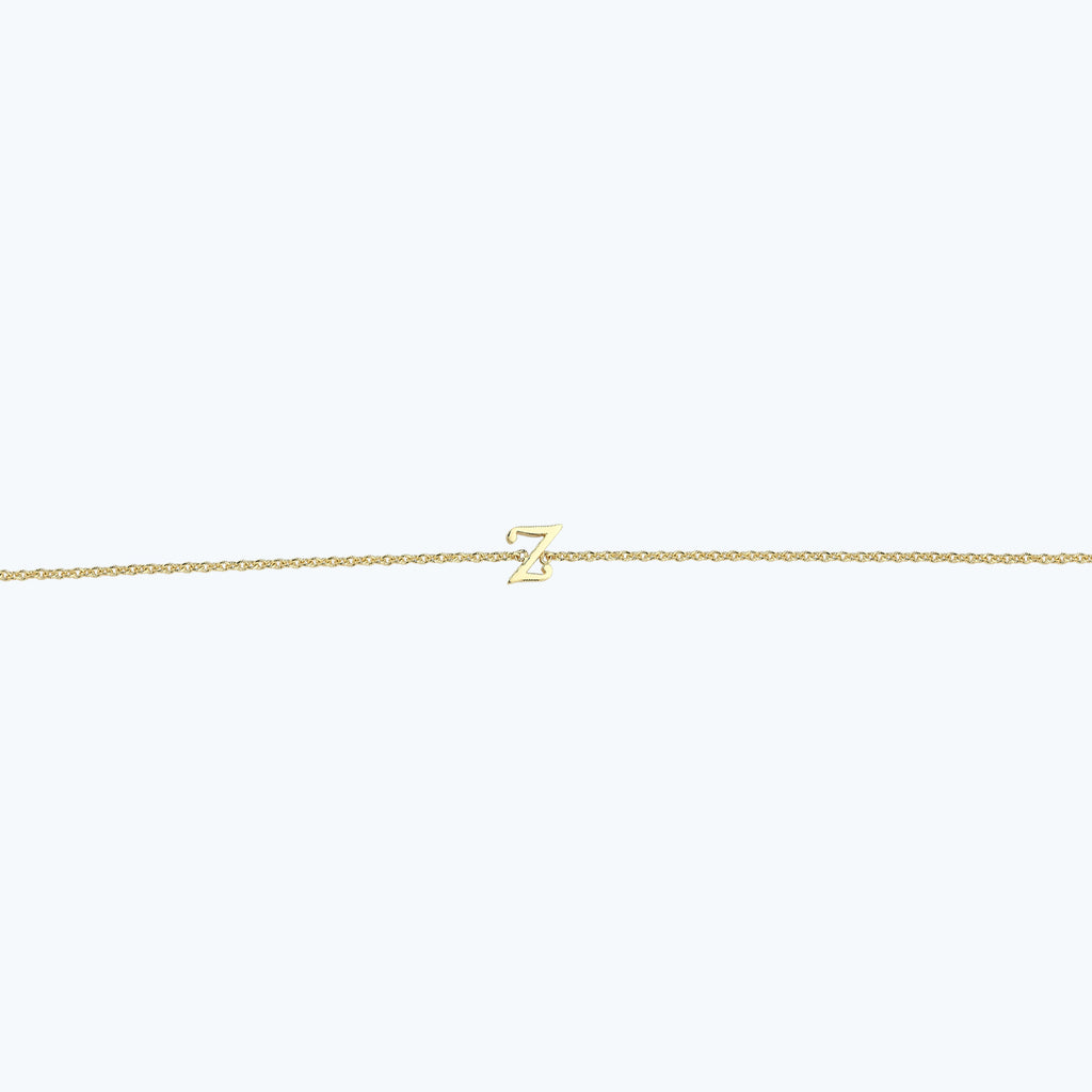 Bracelet Or Lettre Z
