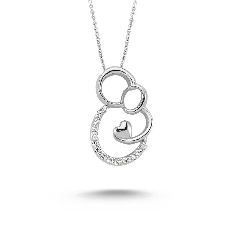 Mutter und Kind Diamantkette