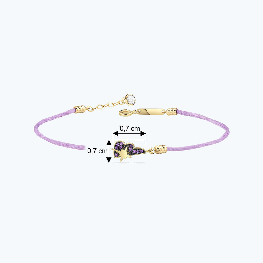 Besties Pole Star Gold Bracelet