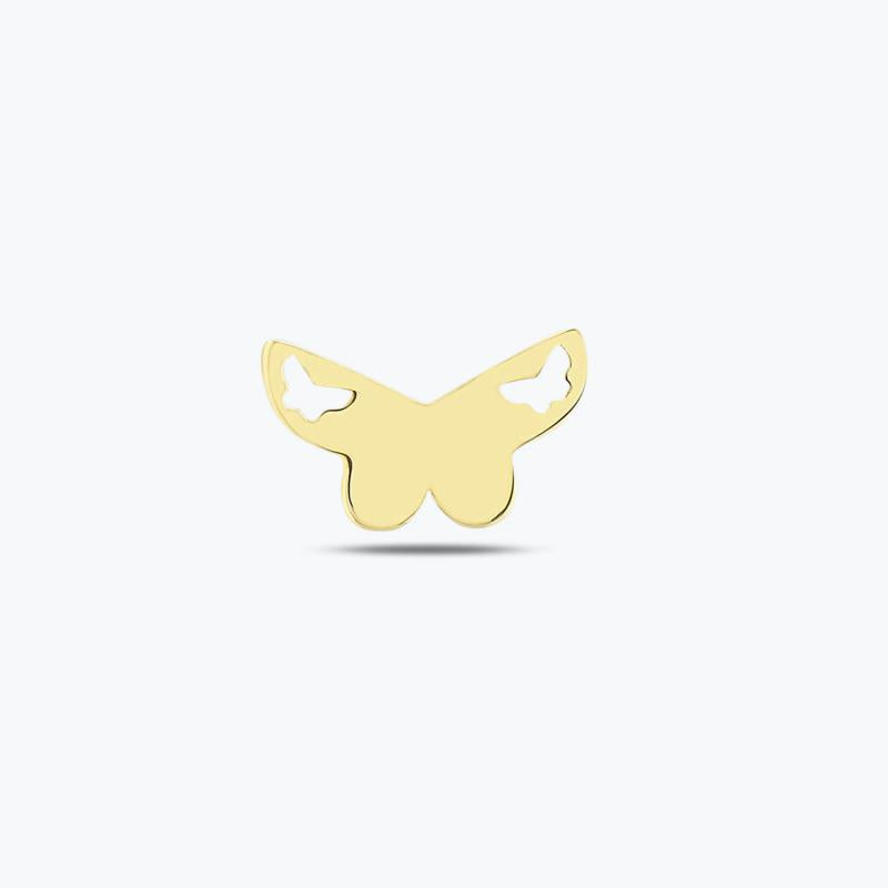 Schmetterling Gold Nasenring
