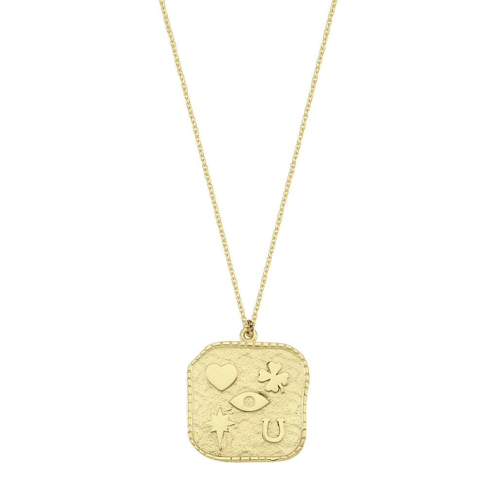 Glück Goldkette