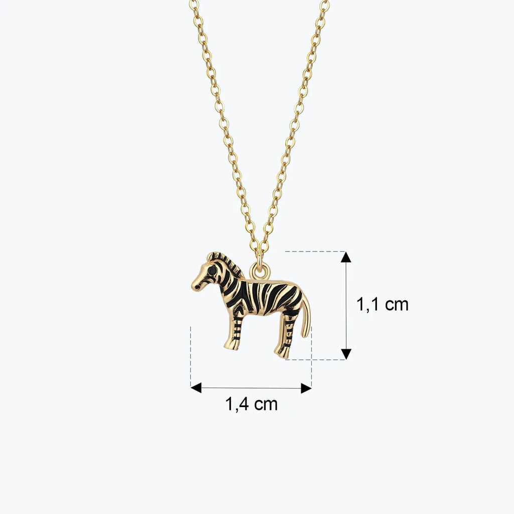 Zebra Goldkette