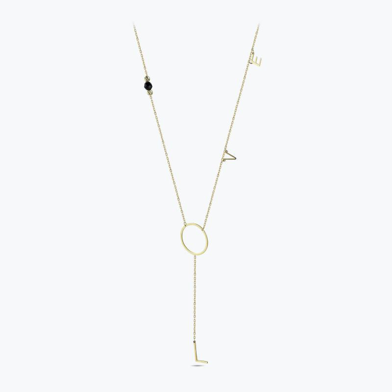 Love Gold Necklace
