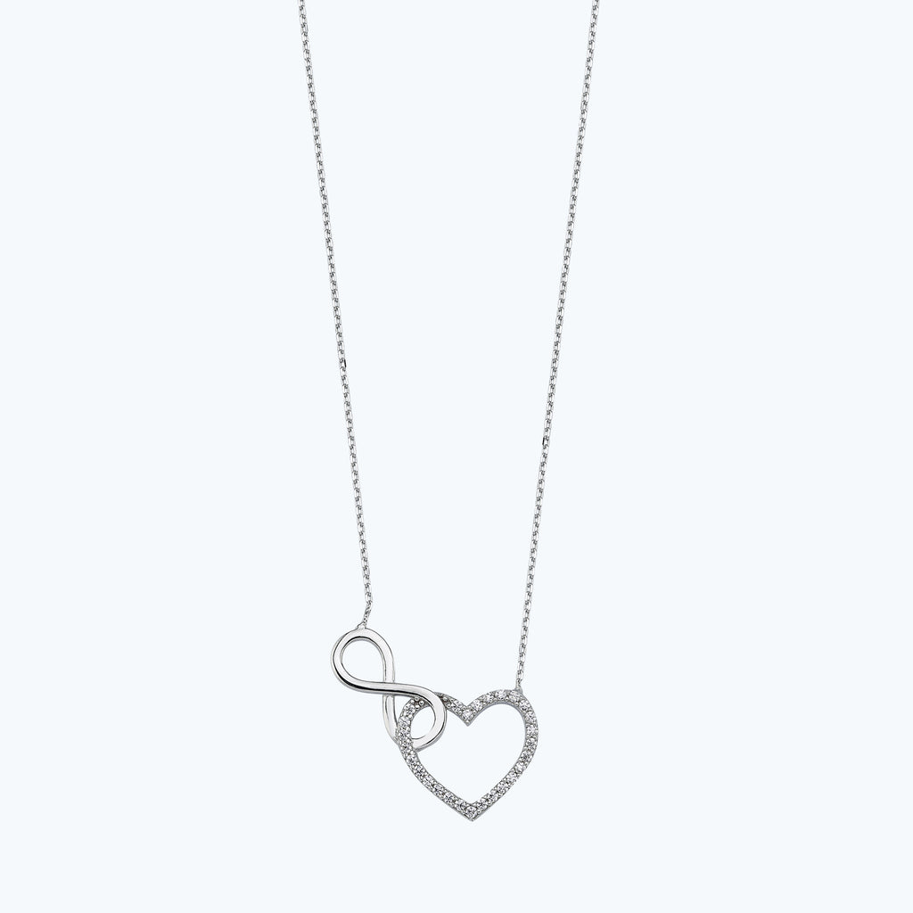 Heart Infinity Gold Necklace