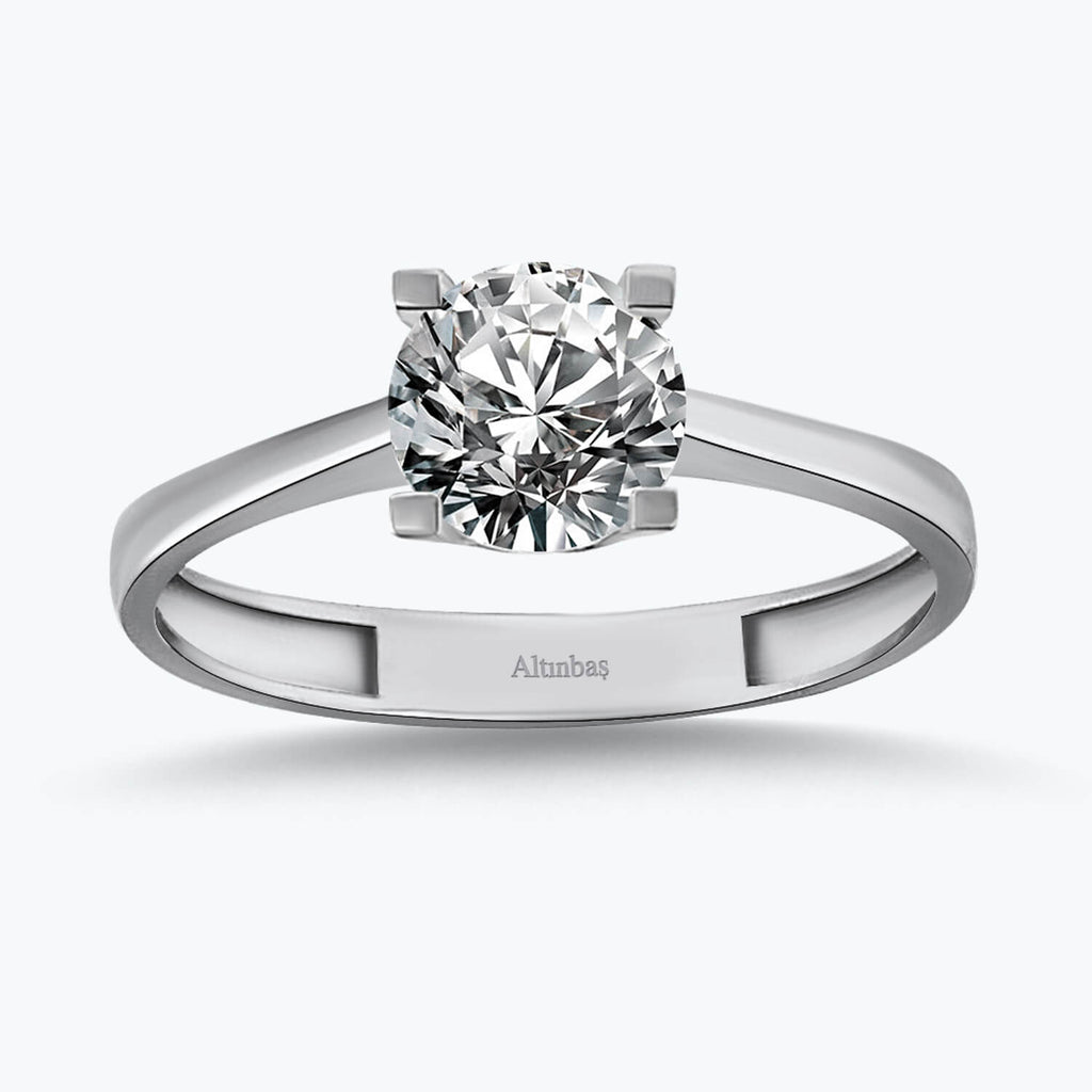 Solitaire Gold Ring