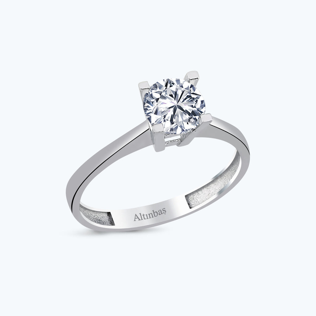 Solitaire Gold Ring