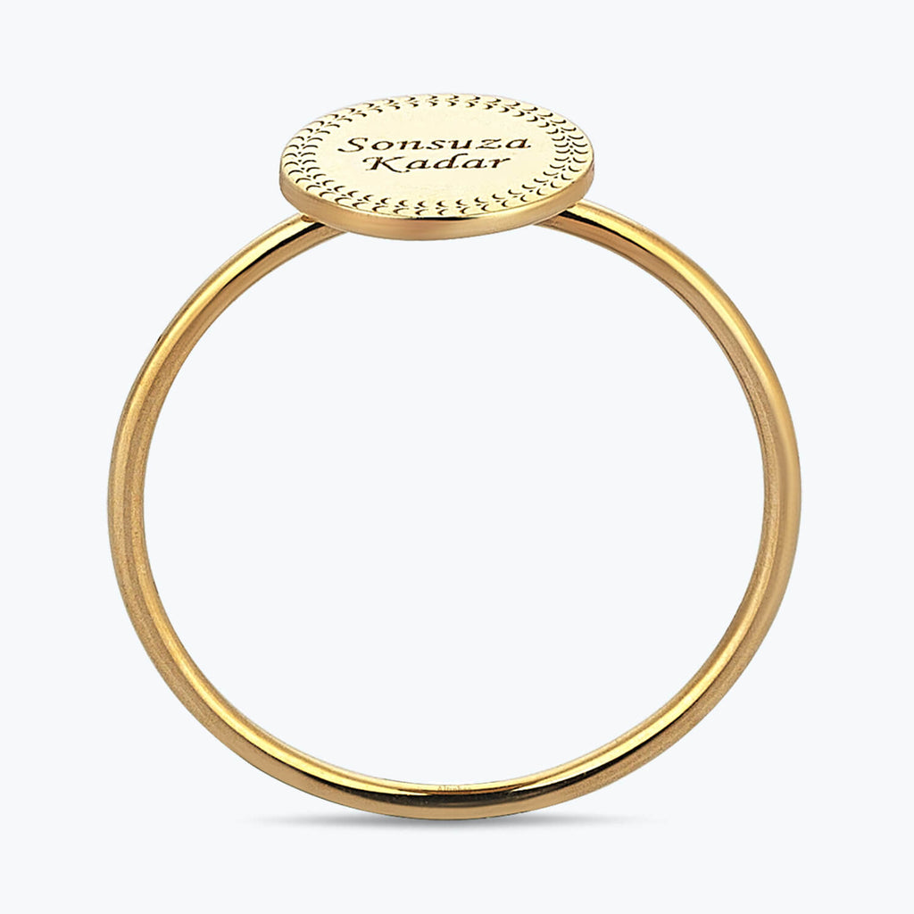 Altınbaş Life Bague Or Sonsuza Kadar