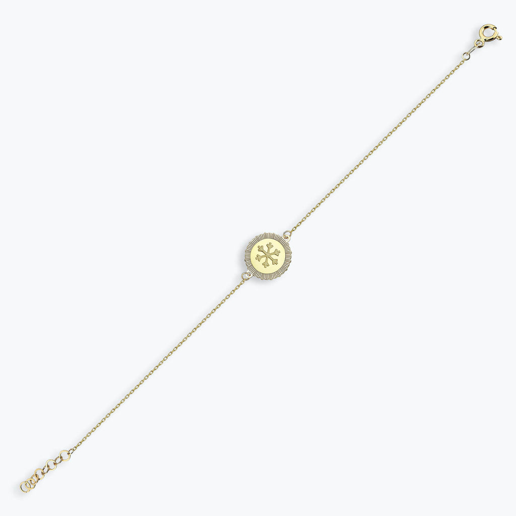 Altinbas Life Snowflake Gold Bracelet