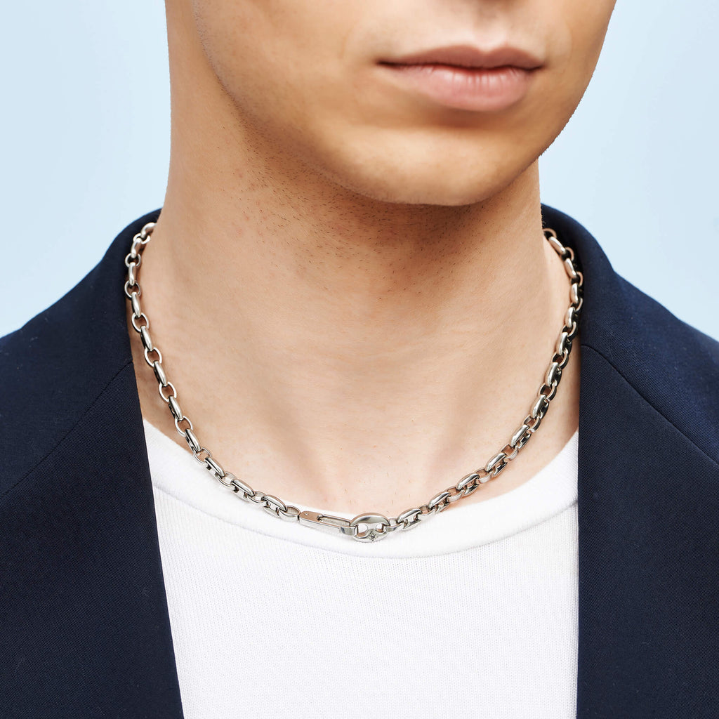 Men's Steel Necklace