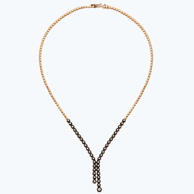 Rosenschliff Diamantkette