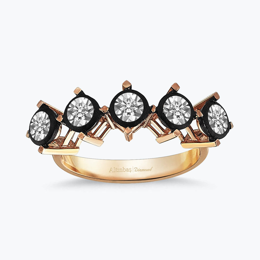 Five Stone Diamond Ring