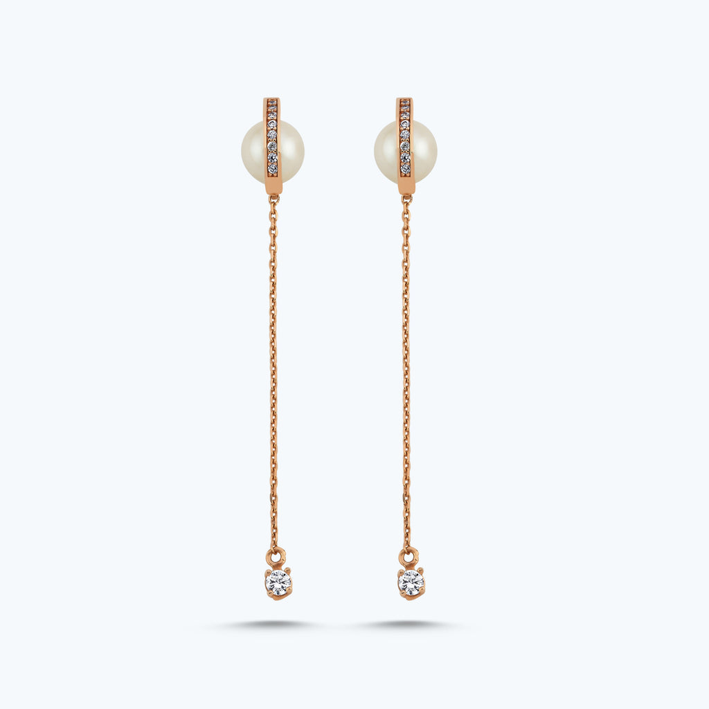 Pearl Gold Earrings