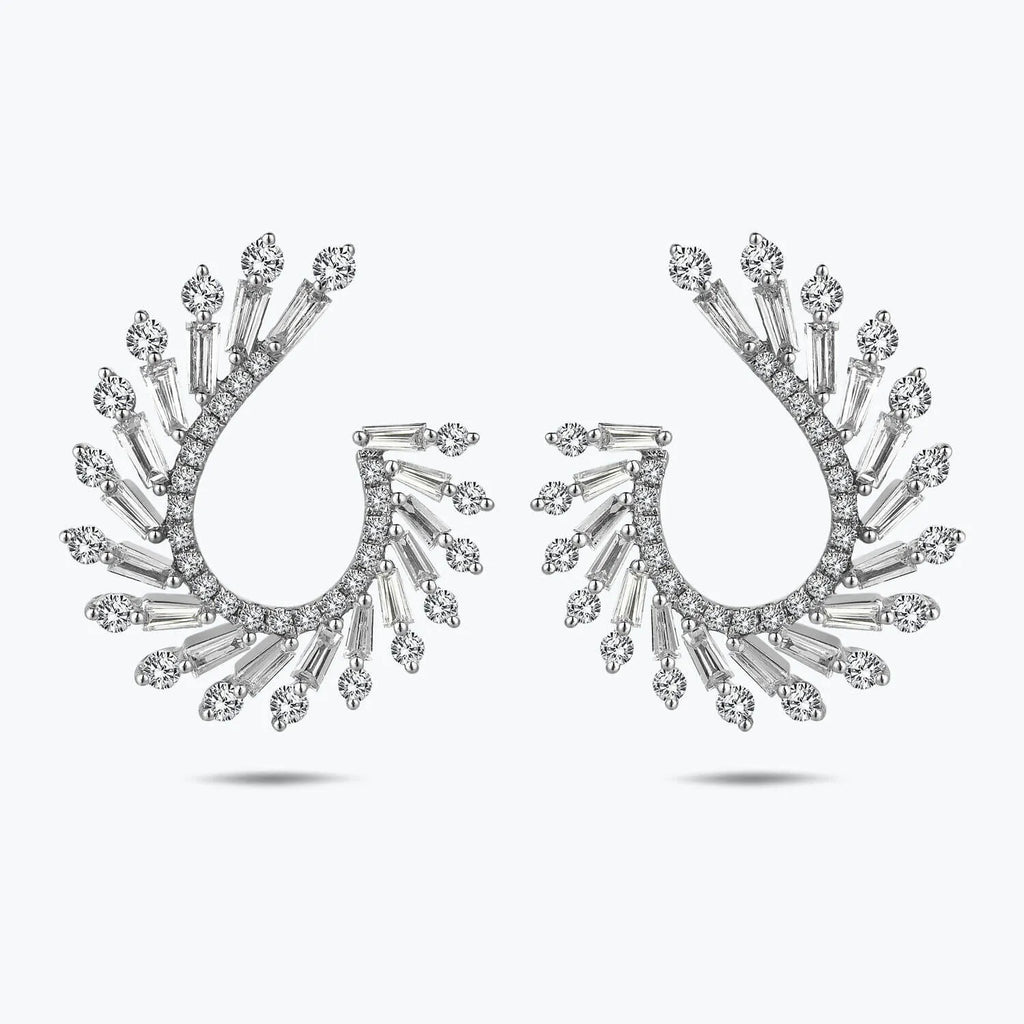 Baguette Diamond Earrings