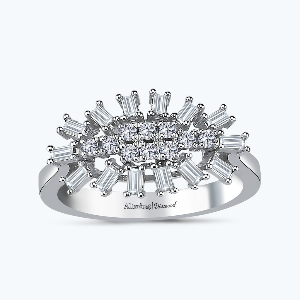 Baguette Diamantring