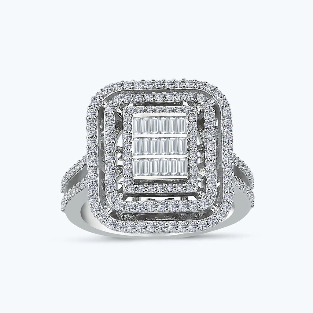 Baguette Diamantring