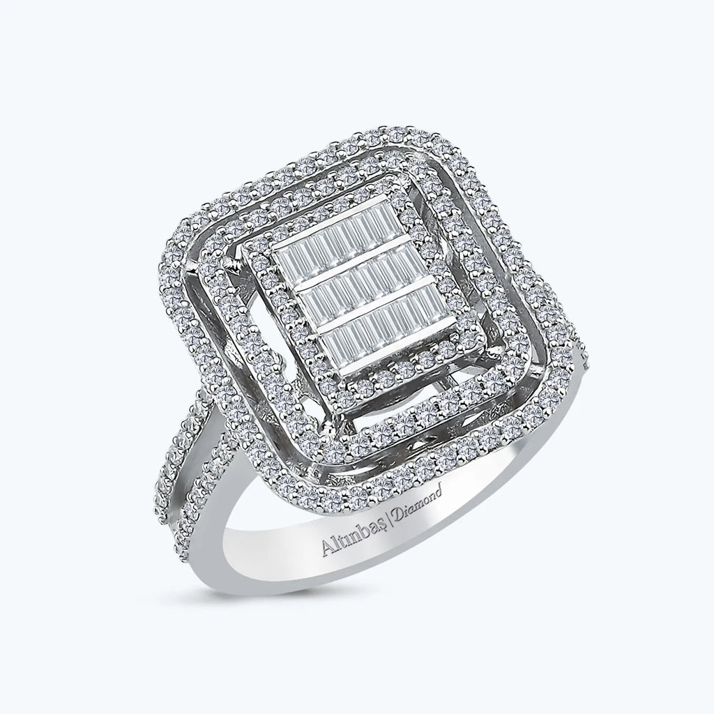 Baguette Diamantring