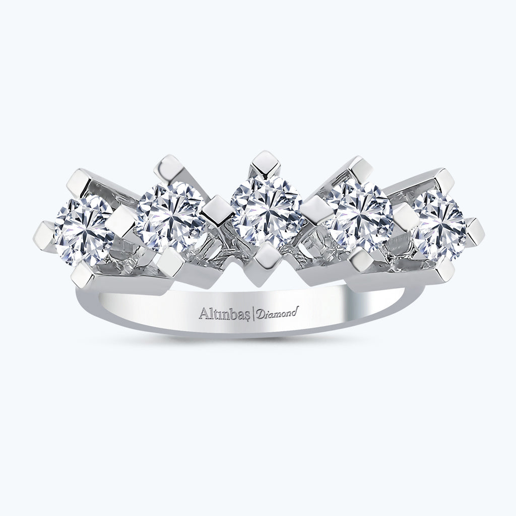 Five Stone Diamond Ring