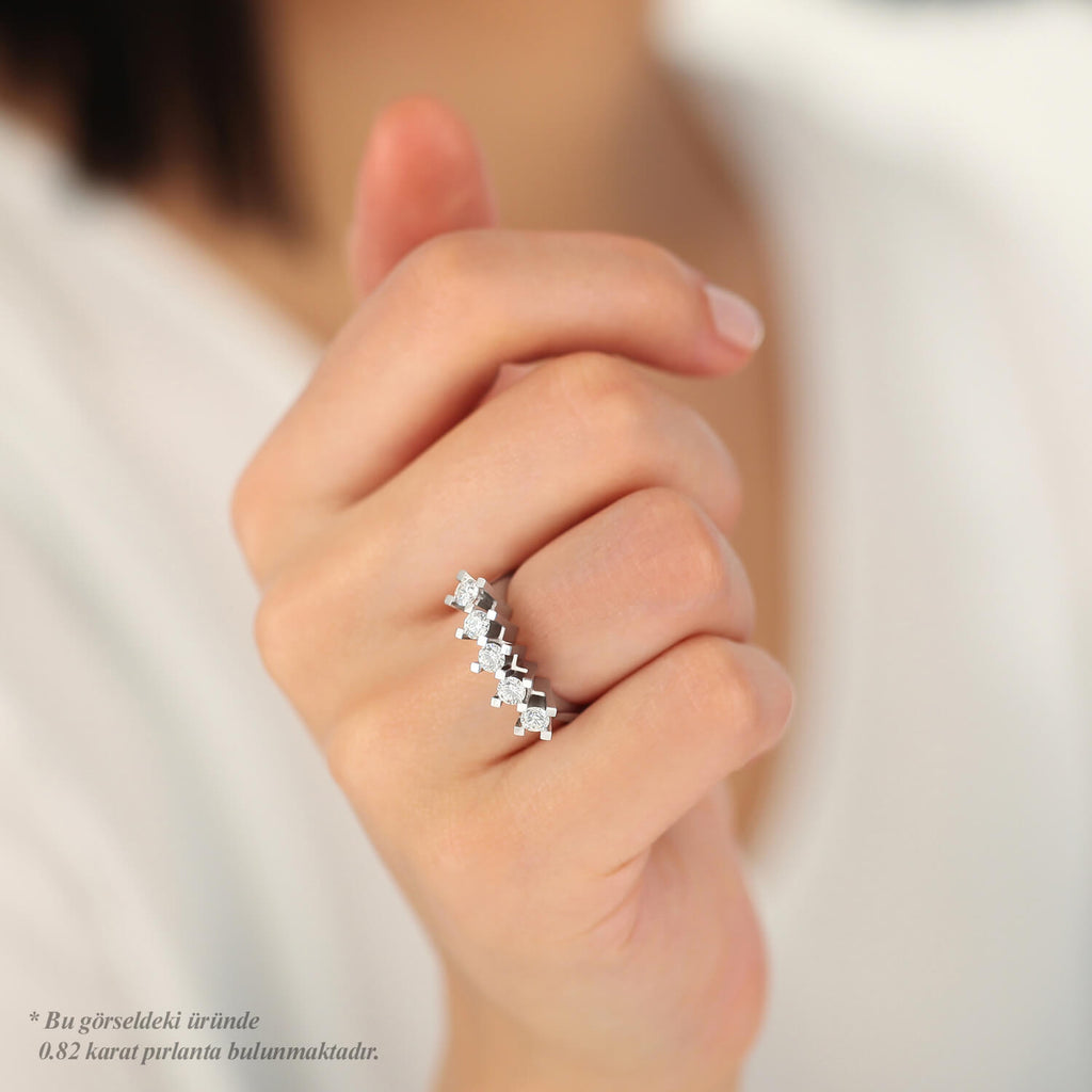 Five Stone Diamond Ring