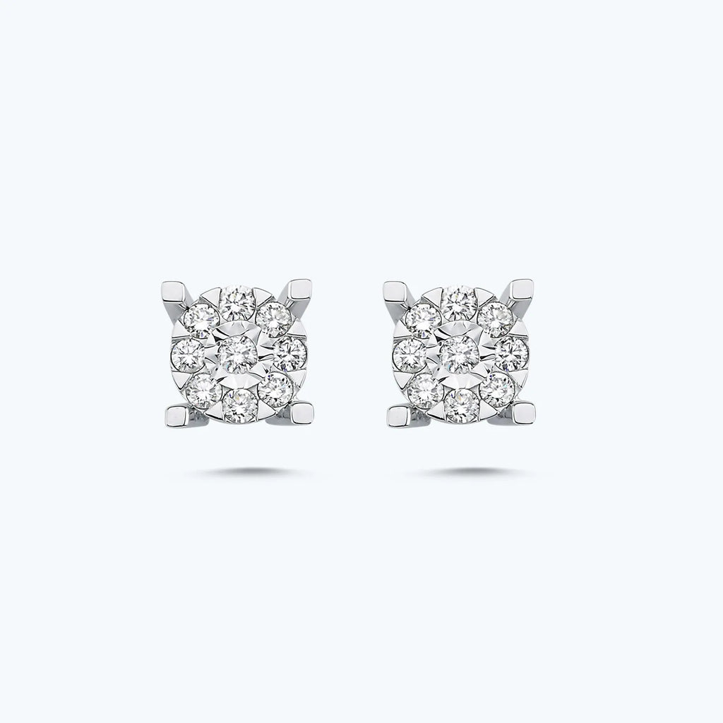 Bouquet Diamond Earrings