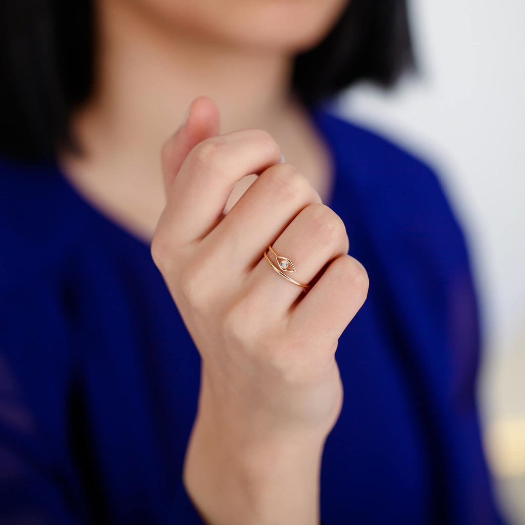 All Eyes On You Bague Diamant