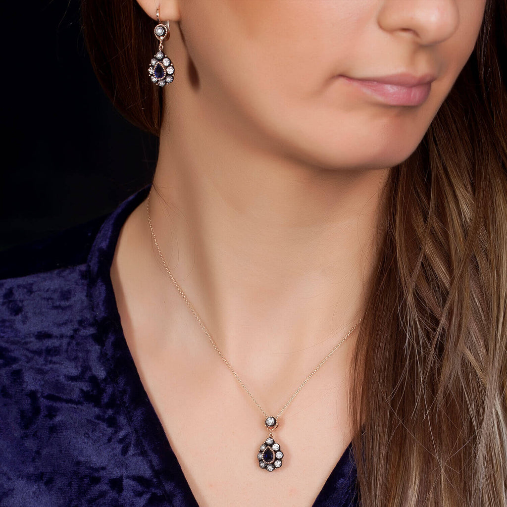 Rose Cut Diamond Earring 