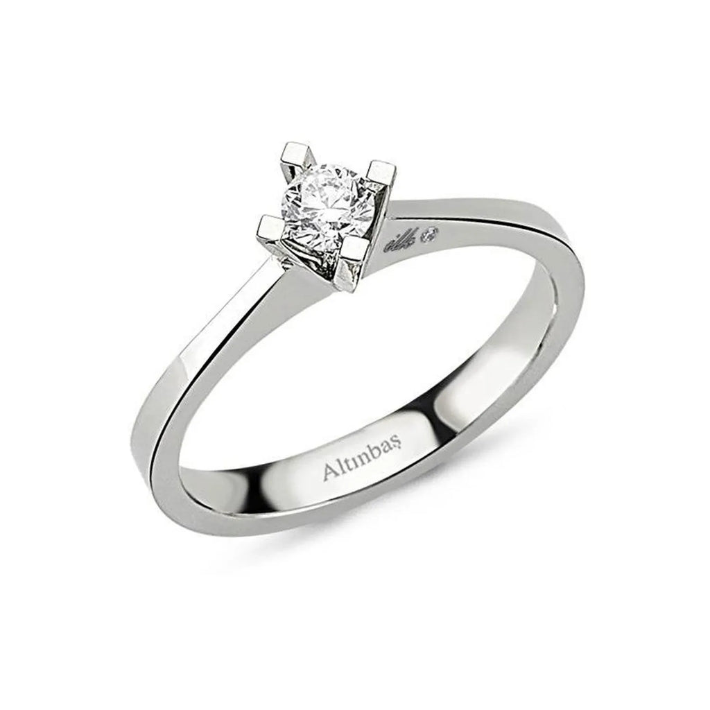Solitär Diamantring