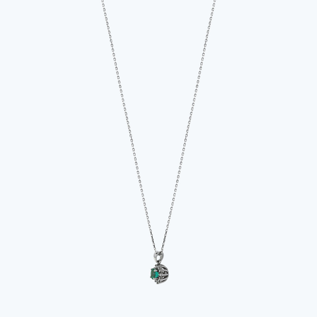 Smaragd Diamantkette