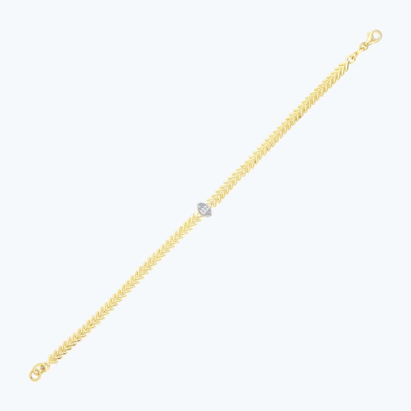 Baguette Diamantarmband